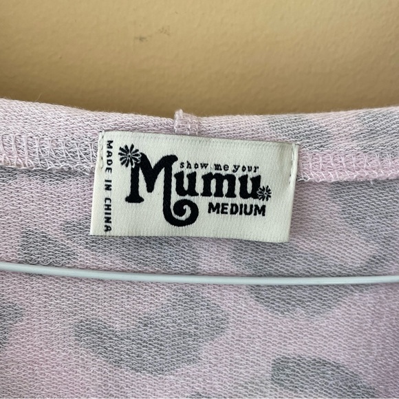 🔻LAST CHANCE🔻 SHOW ME YOUR MUMU Kit Hoodie in Cheetah Sista MMO-4219 CS36 - Picture 3 of 9